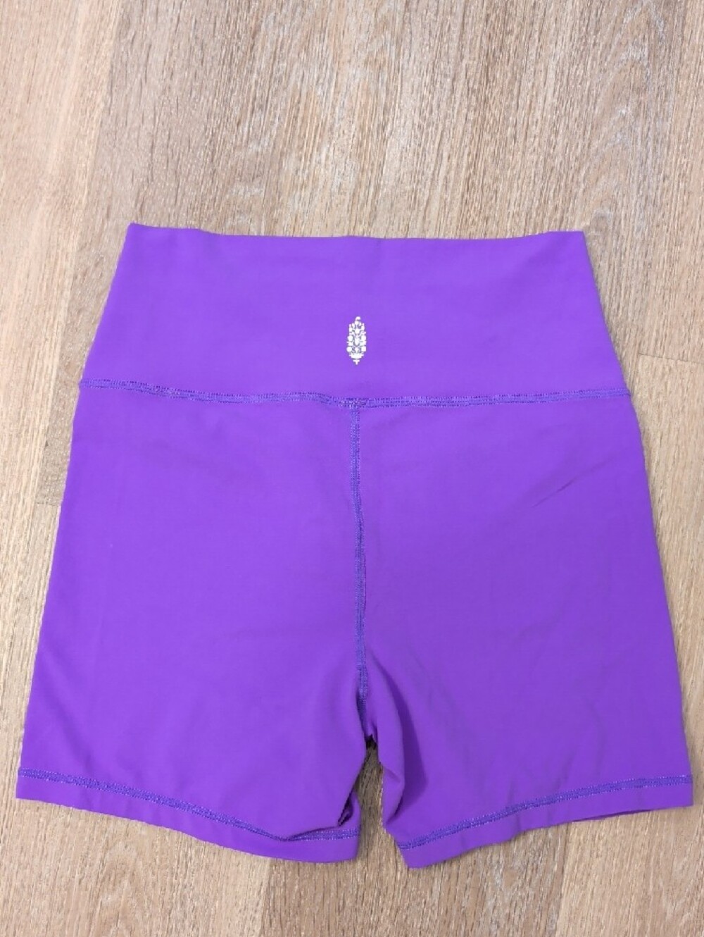 FP Movement by Free People Violet High-Rise Bike Shorts - Picture 3 of 5
